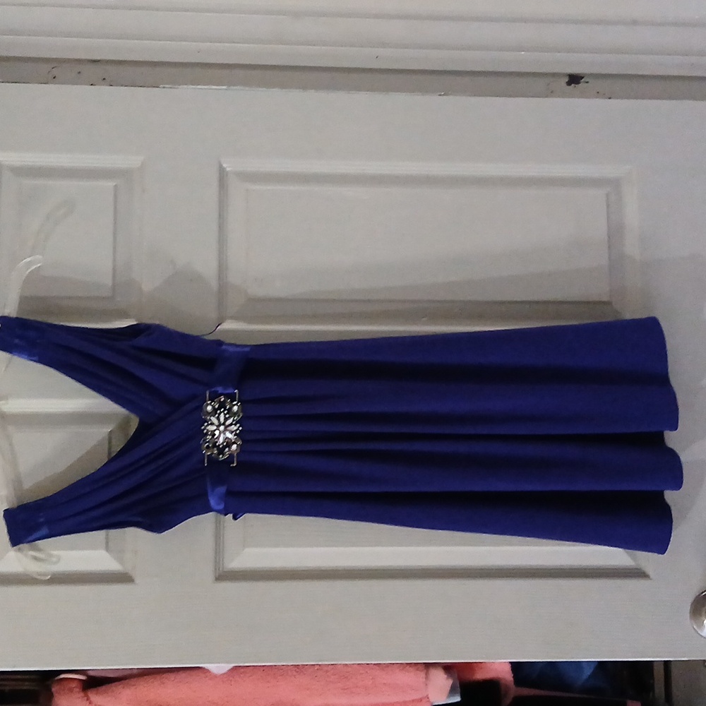 Purple petite dress